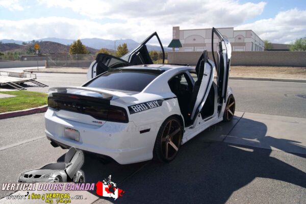 Dodge Charger 2011-2023 Rear Lambo Vertical Doors Kit - Image 9