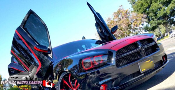 Dodge Charger 2011-2023 Rear Lambo Vertical Doors Kit - Image 6