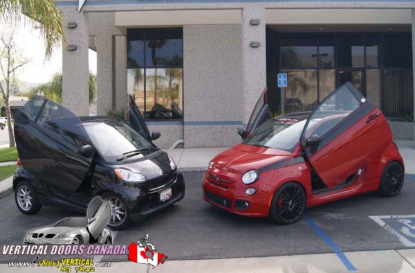 Fiat 500 2011-2019 Lambo Vertical Doors Kit - Image 3