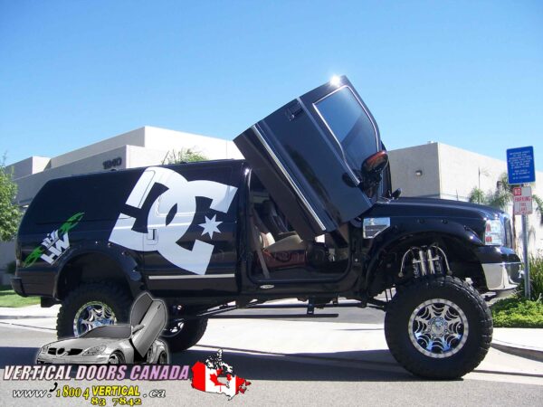 Ford Excursion 2000-2005 Rear Lambo Vertical Doors Kit ( Special Order ) - Image 16