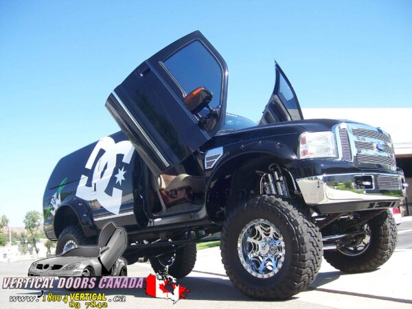 Ford Excursion 2000-2005 Rear Lambo Vertical Doors Kit ( Special Order ) - Image 12