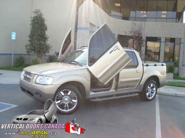 Ford Explorer Sport Trac 2001-2005 Lambo Vertical Doors Kit - Image 4