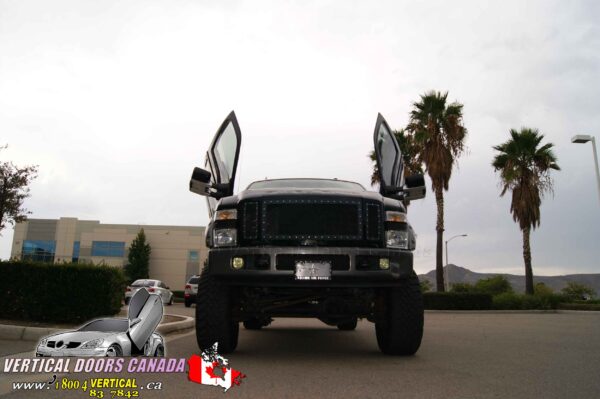 Ford F-250 F-350 F-450 F-550 Super duty 1999-2016 Lambo Vertical Doors Kit - Image 6