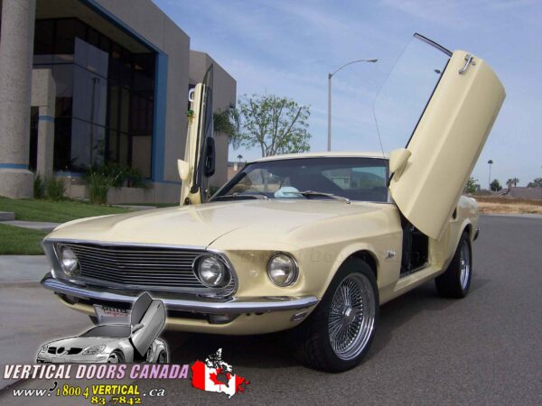 Ford Mustang 1969-1970 Lambo Vertical Doors Kit ( Special Order ) - Image 9