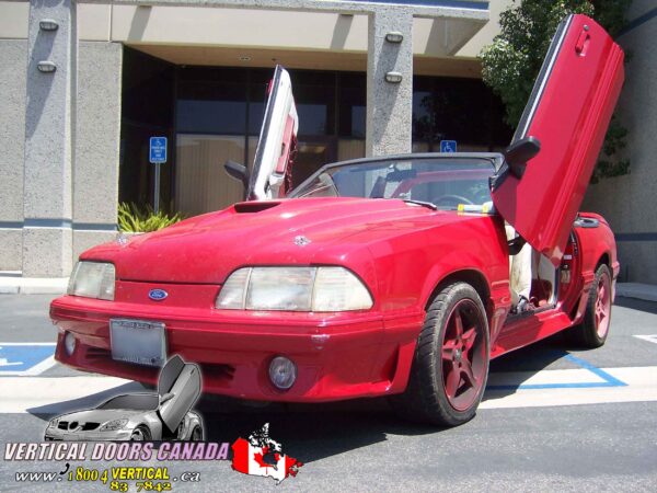 Ford Mustang 1979-1993 2DR Lambo Vertical Doors Kit ( Special Order ) - Image 2