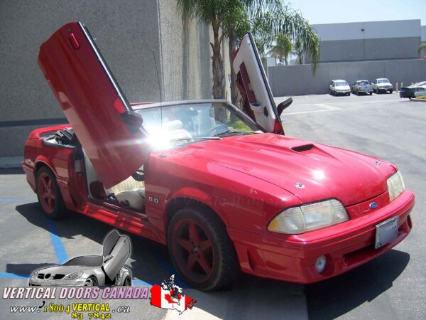 Ford Mustang 1979-1993 2DR Lambo Vertical Doors Kit ( Special Order ) - Image 13