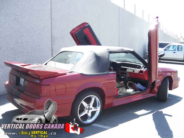 Ford Mustang 1979-1993 2DR Lambo Vertical Doors Kit ( Special Order ) - Image 6