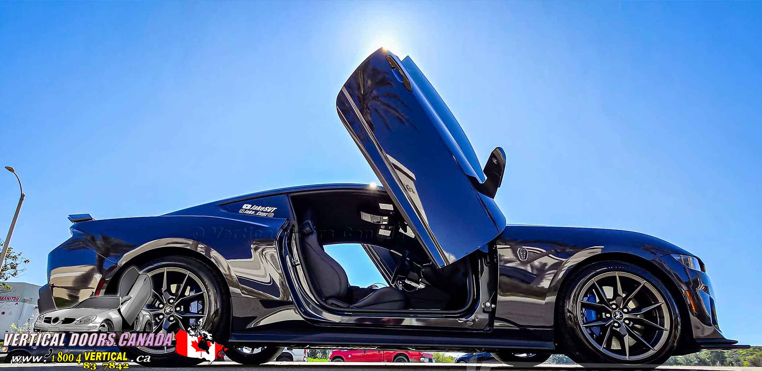 Ford Mustang 2024-UP Lambo Vertical Doors Kit - VDCFM24 - Image 5