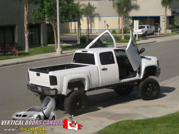 GMC Sierra 2007-2014 Lambo Vertical Doors Kit - Image 5