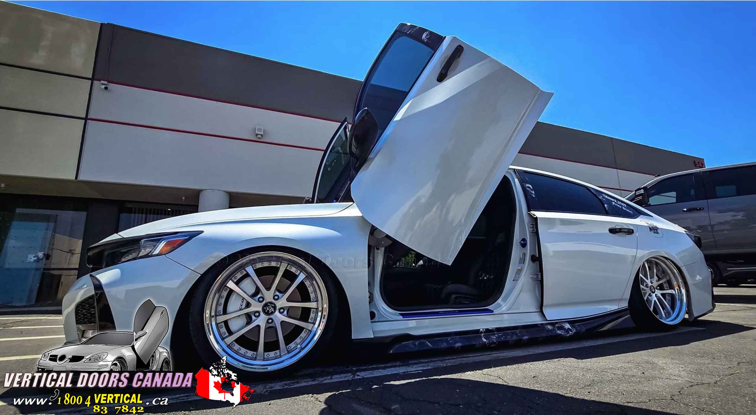 Honda Accord 2018-2022 4DR Lambo Vertical Doors Kit - VDCHA18224DR