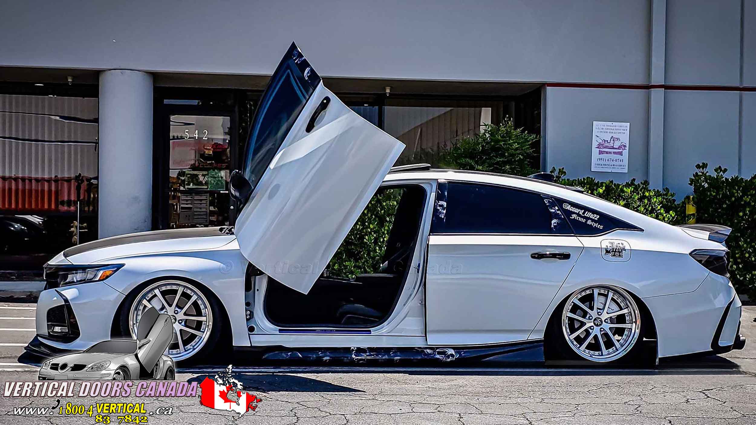 Honda Accord 2018-2022 4DR Lambo Vertical Doors Kit - VDCHA18224DR - Image 4