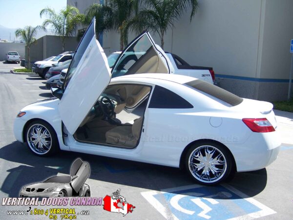 Honda Civic 2006-2011 2DR Lambo Vertical Doors Kit - Image 20