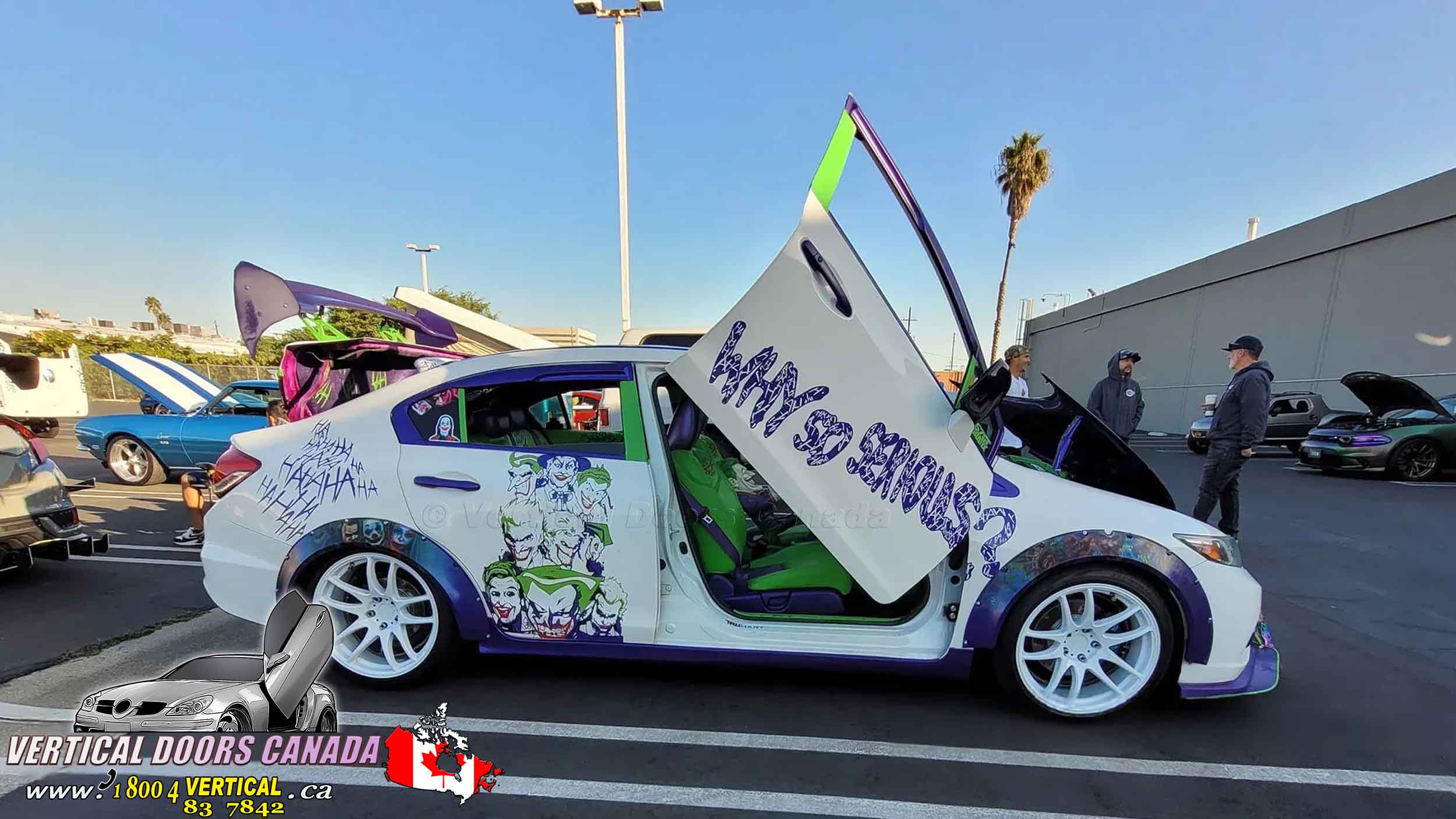 Honda Civic 2012-2015 4DR Lambo Vertical Doors Kit - VDCHC114DR - Image 3