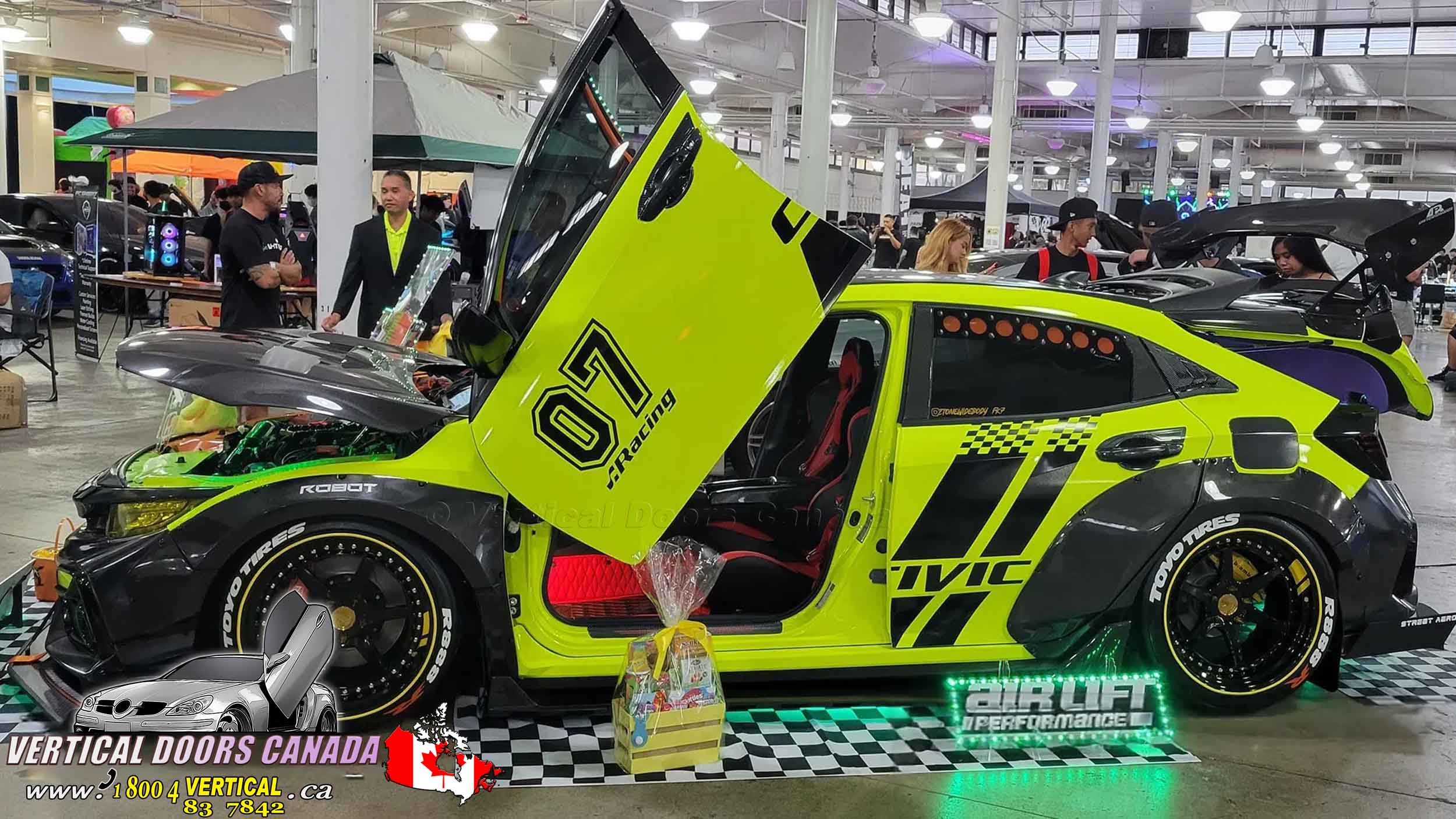 Acura CL 1996-1999 2DR Lambo Vertical Doors Kit - VDCACL9699 - Image 3