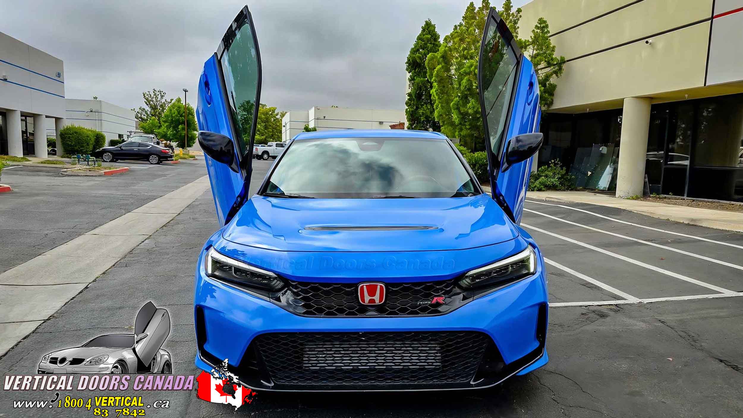 Honda Civic 2022-2024 4DR Lambo Vertical Doors Kit (including the Type R) - VDCHC224DRR - Image 7