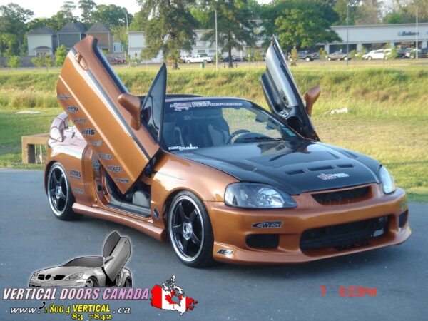 Honda Del Sol 1993-1997 Lambo Vertical Doors Kit