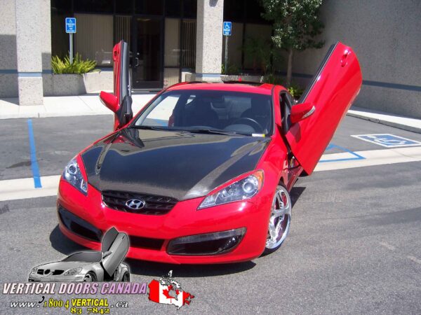 Hyundai Genesis 2009-2016 Coupe Lambo Vertical Doors Kit - Image 53