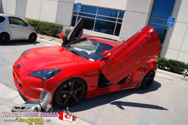 Hyundai Genesis 2009-2016 Coupe Lambo Vertical Doors Kit - Image 3