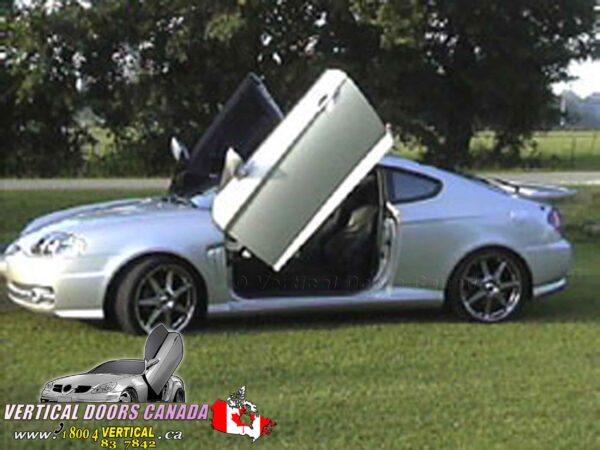 Hyundai Tiburon 2002-2008 Lambo Vertical Doors Kit - Image 12