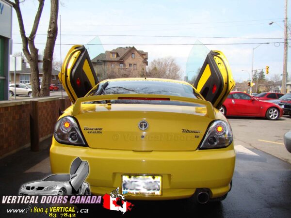 Hyundai Tiburon 2002-2008 Lambo Vertical Doors Kit - Image 6