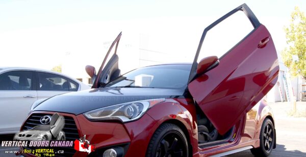 Hyundai Veloster 2011-2016 Lambo Vertical Doors Kit - Image 29