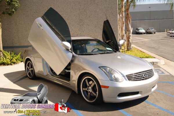 Infiniti G35 Coupe 2003-2007 2DR Lambo Vertical Doors Kit