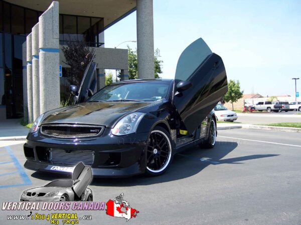 Infiniti G35 Coupe 2003-2007 2DR Lambo Vertical Doors Kit - Image 51