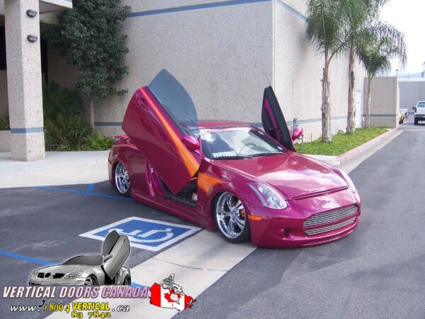 Infiniti G35 Coupe 2003-2007 2DR Lambo Vertical Doors Kit - Image 43