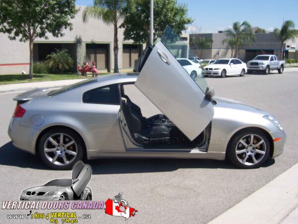 Infiniti G35 Coupe 2003-2007 2DR Lambo Vertical Doors Kit - Image 36