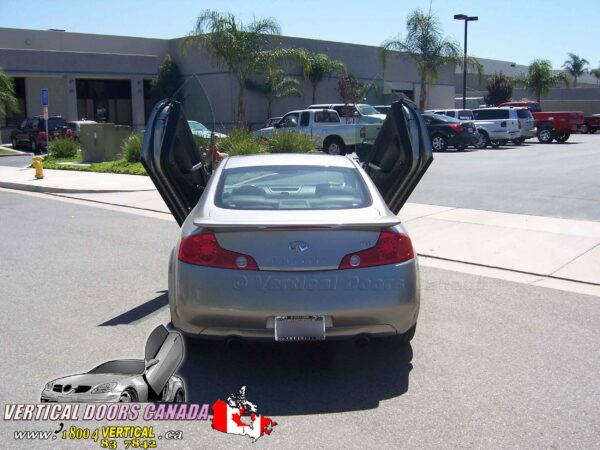 Infiniti G35 Coupe 2003-2007 2DR Lambo Vertical Doors Kit - Image 34