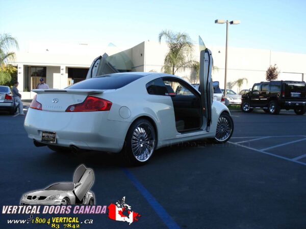 Infiniti G35 Coupe 2003-2007 2DR Lambo Vertical Doors Kit - Image 4