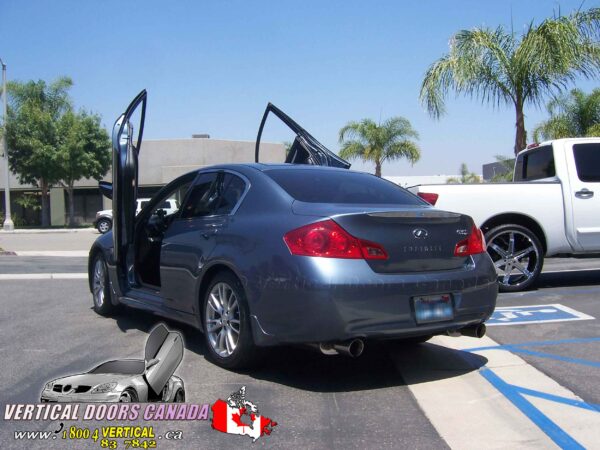 Infiniti G35 Sedan 2003-2008 4DR Lambo Vertical Doors Kit - Image 15