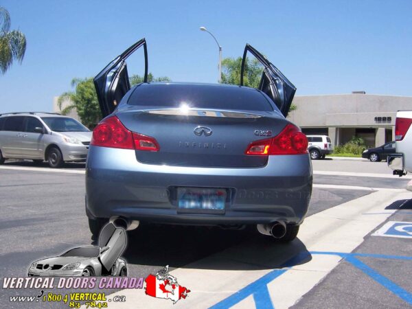 Infiniti G35 Sedan 2003-2008 4DR Lambo Vertical Doors Kit - Image 14