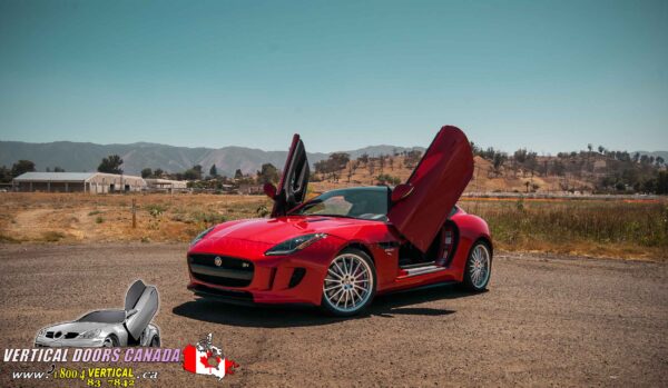 Jaguar F-TYPE 2014-2024 Lambo Vertical Doors Kit - Image 4