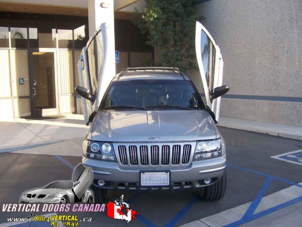 Jeep Cherokee 1999-2004 4DR Lambo Vertical Doors Kit ( Special Order ) - Image 7