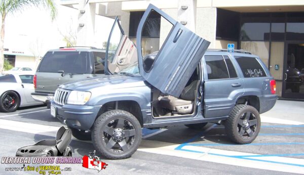 Jeep Cherokee 1999-2004 4DR Lambo Vertical Doors Kit ( Special Order ) - Image 5