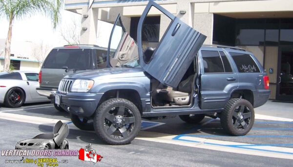 Jeep Cherokee 1999-2004 4DR Lambo Vertical Doors Kit ( Special Order ) - Image 4