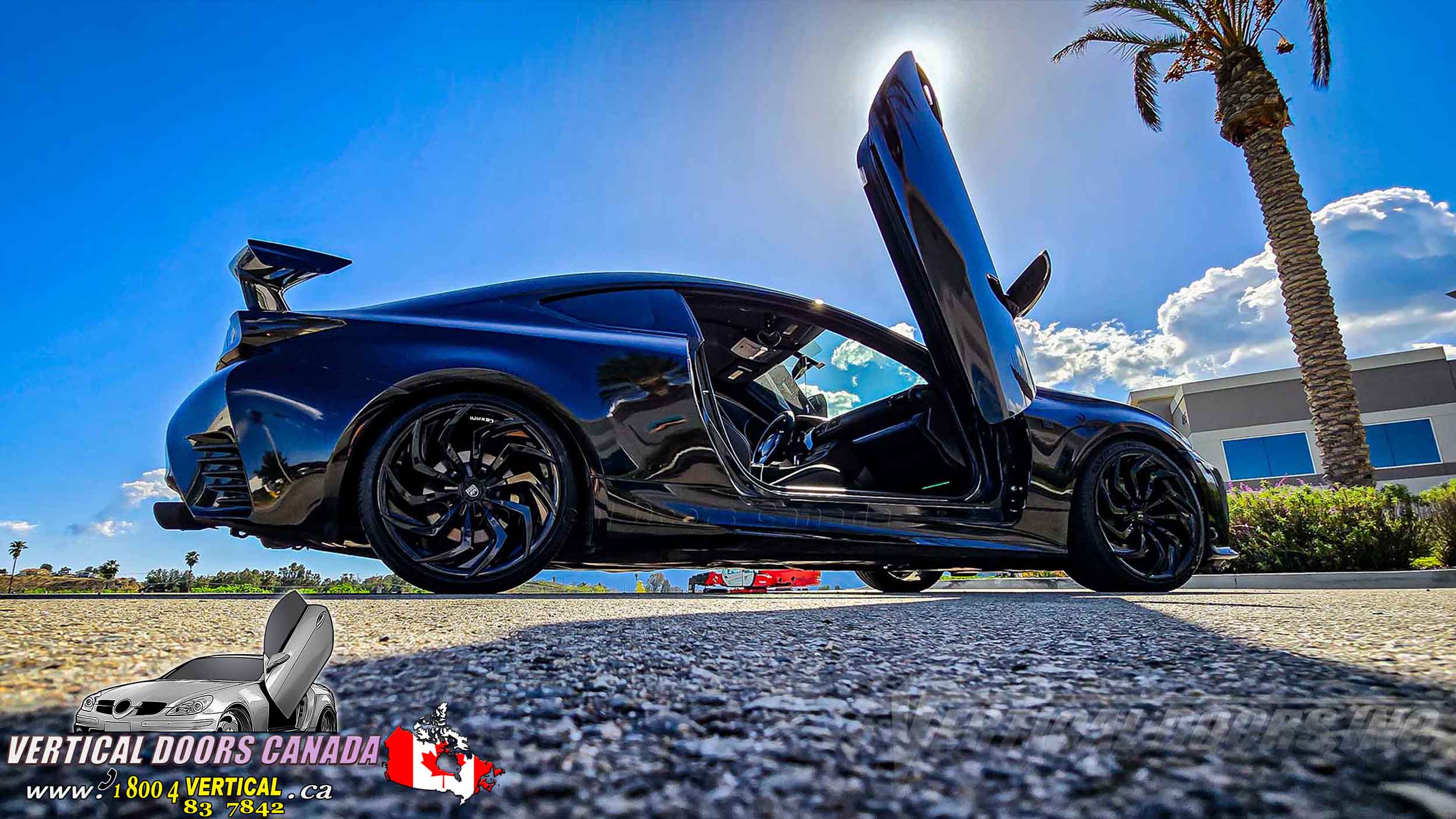 Lexus RC 2015-2024 ( Not for RC-F 5.0L V8 ) Lambo Vertical Doors Kit - VDCLEXRC15