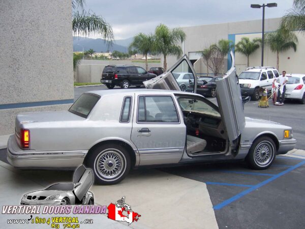 Lincoln Town Car 1990-1997 4DR Lambo Vertical Doors Kit - Image 4