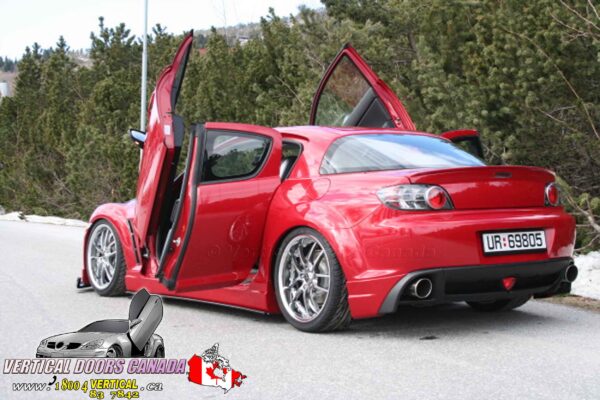 Mazda RX8 2003-2012 Lambo Vertical Doors Kit - Image 8