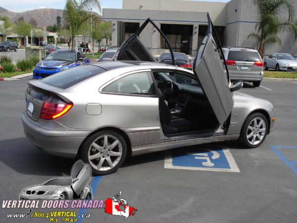 Mercedes C 230 2001-2005 Lambo Vertical Doors Kit ( Special Order ) - Image 10