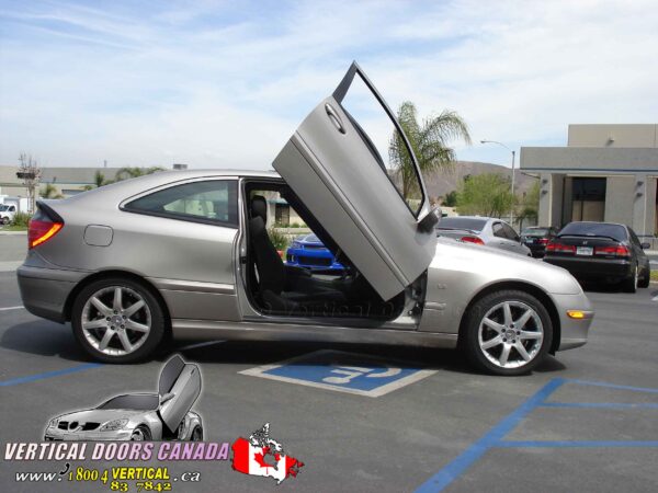 Mercedes C 230 2001-2005 Lambo Vertical Doors Kit ( Special Order ) - Image 9