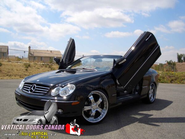 Mercedes CLK 2003-2009 Lambo Vertical Doors Kit