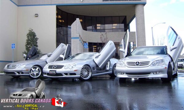 Mercedes CLK 2003-2009 Lambo Vertical Doors Kit - Image 2