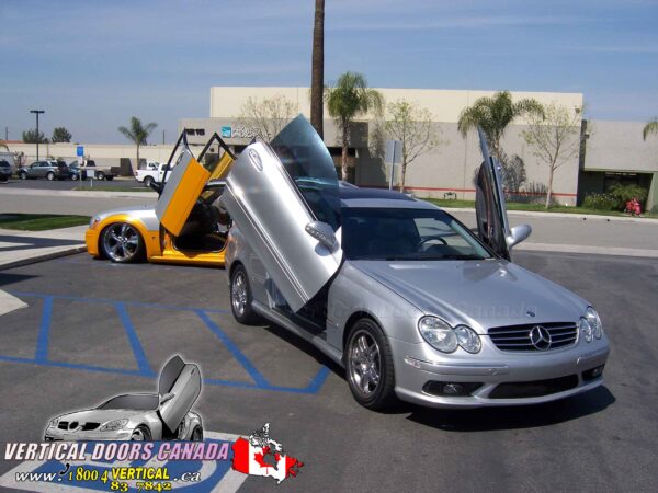 Mercedes CLK 2003-2009 Lambo Vertical Doors Kit - Image 20