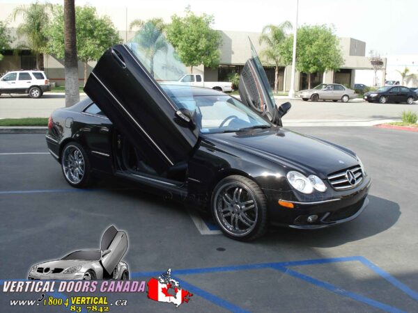 Mercedes CLK 2003-2009 Lambo Vertical Doors Kit - Image 9