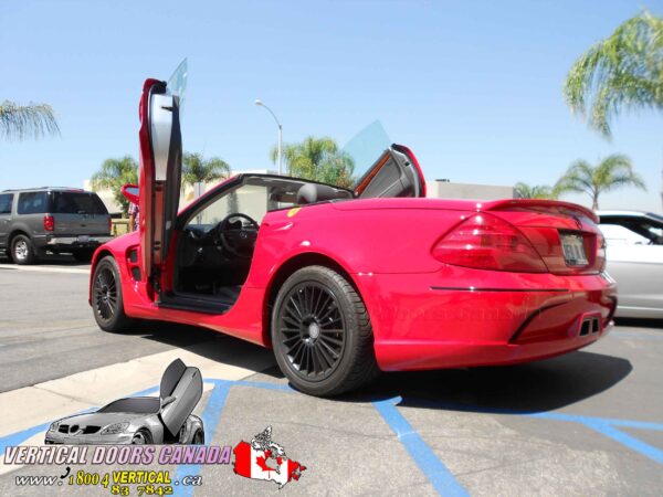 Mercedes SL 2003-2010 Lambo Vertical Doors Kit - Image 6