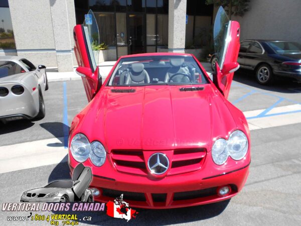 Mercedes SL 2003-2010 Lambo Vertical Doors Kit - Image 3