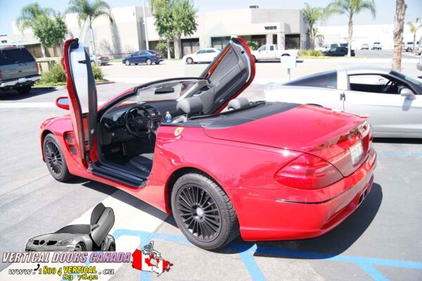 Mercedes SLK 2005-2010 Lambo Vertical Doors Kit - Image 4