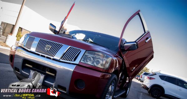 Nissan Armada 2003-2015 4DR Lambo Vertical Doors Kit - Image 7